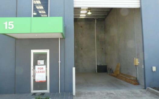 workshop for lease. exterior view in Keilor Park