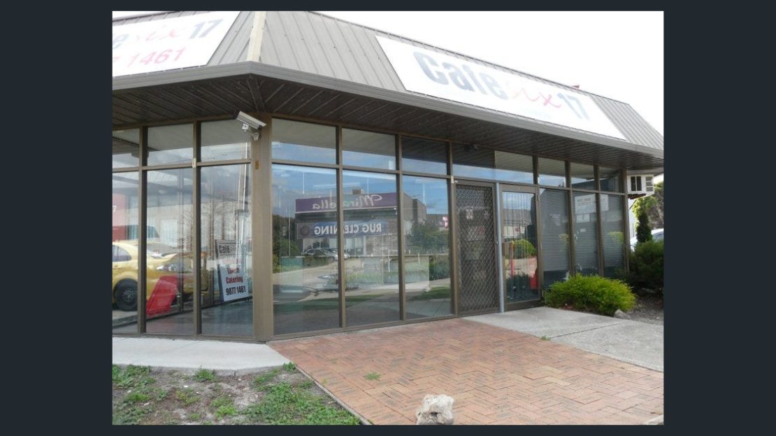 Exterior view of leased food premises at Lindaway Place, Tullamarine, suitable for catering or food handling
