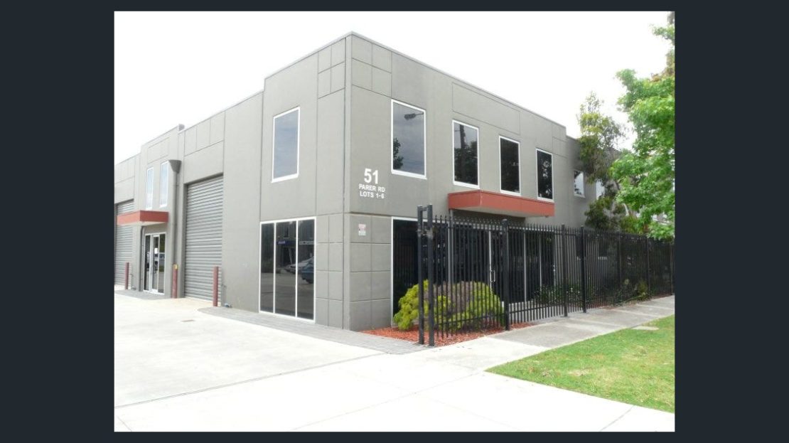 Airport west building for lease. 1/51 Parer Rd. Showroom for lease