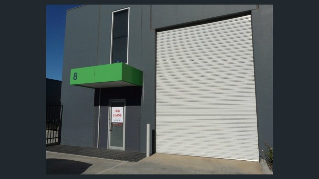 Leased office with storage at 8/14 Concorde Drive, Keilor Park