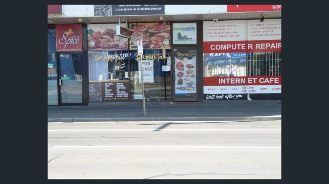 Leased retail shop and office at 5/203 Ballarat Road, Footscray