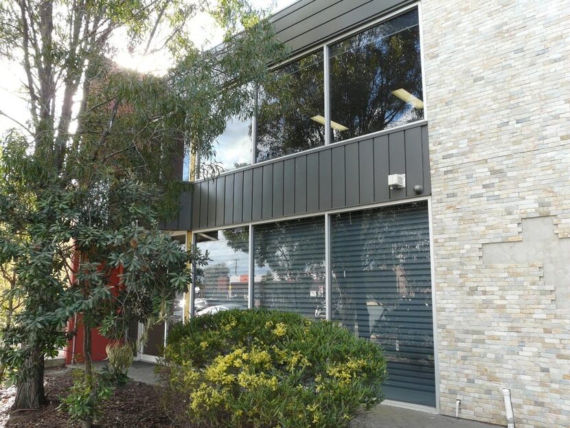Front facade of 1/46-50 Buchanan Road, Brooklyn, VIC 3012. Industrial Property in Brooklyn