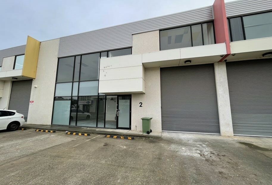 Front view warehouse for lease Garden Drive Tullamarine, Melbourne