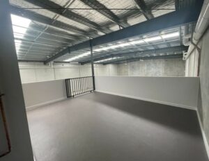 Mezzanine view of industrial warehouse for lease in Sunshine North, Melbourne