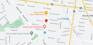 Map location of shop for sale 2/106-116 Union Road, Ascot Vale, Melbourne, VIC 3032