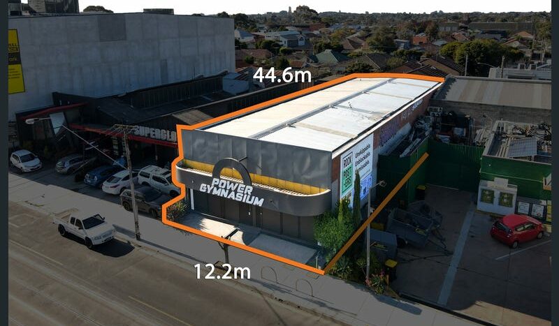 Front view of 66 Holmes Street, Brunswick, VIC 3056. Commercial real estate for sale in Melbourne.