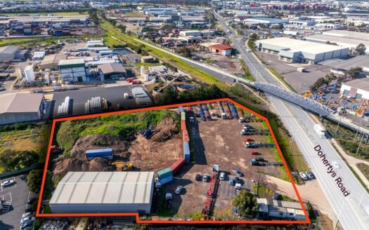 Arial view of industrial real estate for sale in Laverton North, Melbourne. Contact CPN Commercial Group to arrange an inspection.