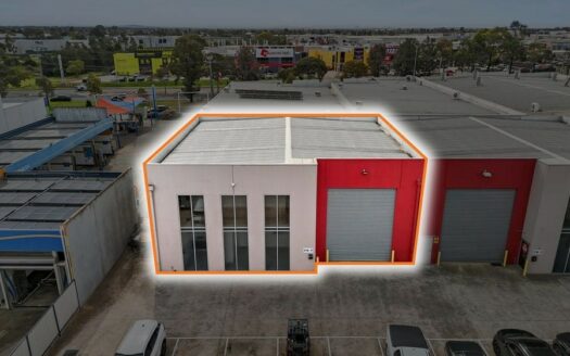 Arial view of warehouse for sale in Hoppers Crossing, Melbourne by CPN Commercial Group.