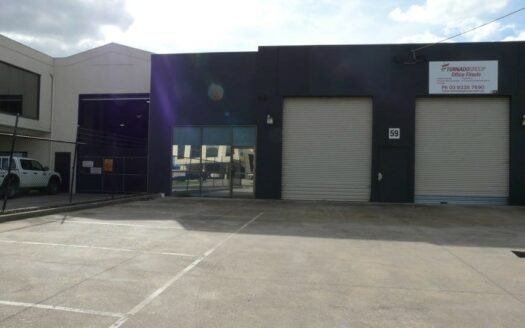 Front view of Tullamarine warehouse for lease by CPN Commercial Group