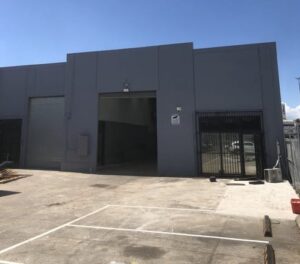  Front view of industrial warehouse for lease in Melbourne. 3/6 Sara Grove, Tottenham, VIC 3012. Contact CPN Commercial Group, commercial real estate specialists for more information.