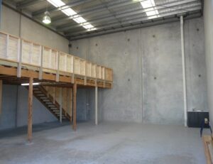 Internal view of industrial warehouse for lease in Melbourne. 15/14 Concorde Drive, Keilor Park, VIC 3042. Contact CPN Commercial Group, commercial real estate specialists for more information.