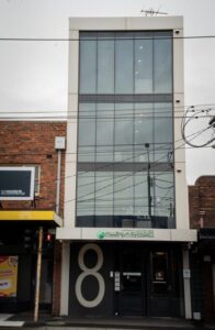 Facade of office for lease in Essendon North. Contact CPN Commercial Group, commercial property specialists to view this property.