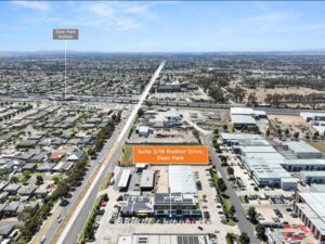 Map of Melbourne commercial real estate for sale. Suite 3, 19 Radnor Drive, Deer Park, Melbourne, VIC, 3023. Fully tenanted commercial real estate investment. Contact CPN Commercial Group, the commercial real estate specialists in Melbourne to request an inspection.