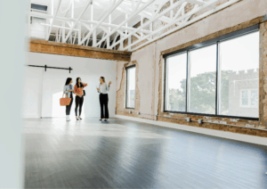 Commercial real estate agency, Homepage