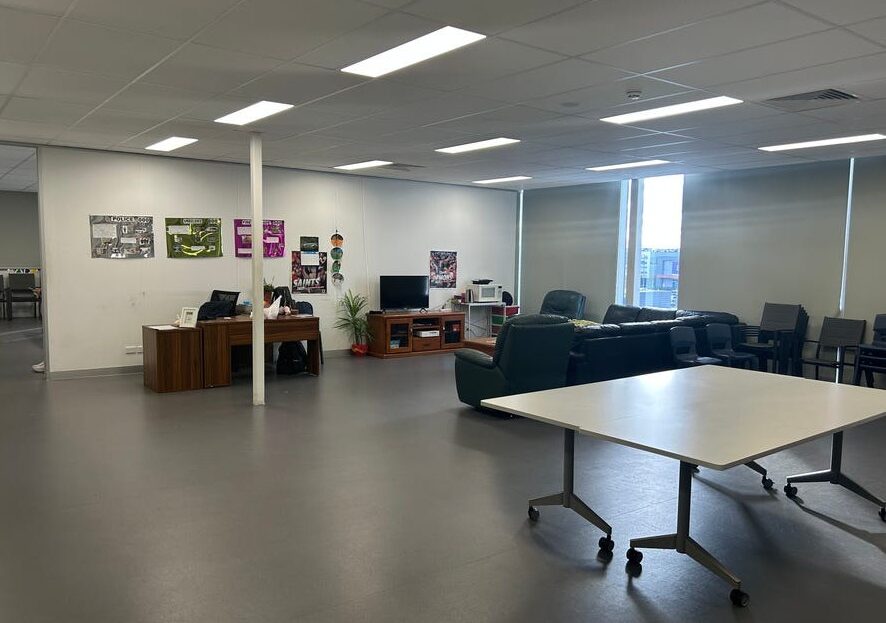 Open layout medical office space in Craigieburn Junction with modern fit-out
