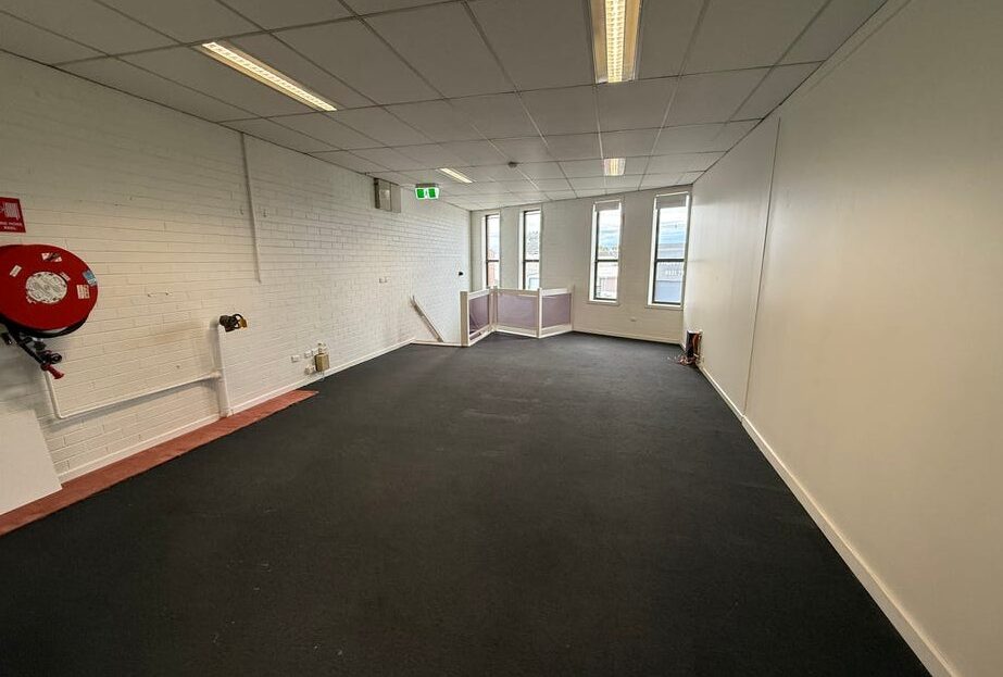 Additional mezzanine office area with natural light at 2 Disney Avenue Keilor East