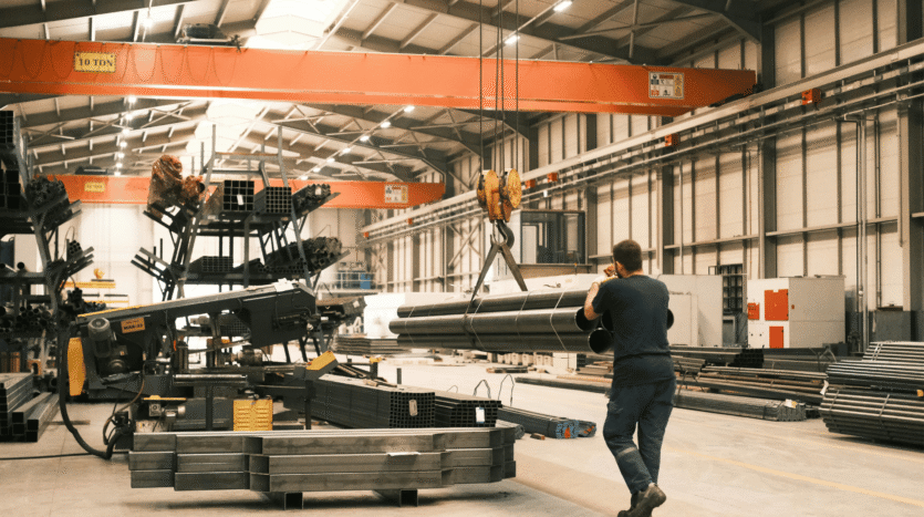 Modern Industrial Warehouse Interior in Keilor Park