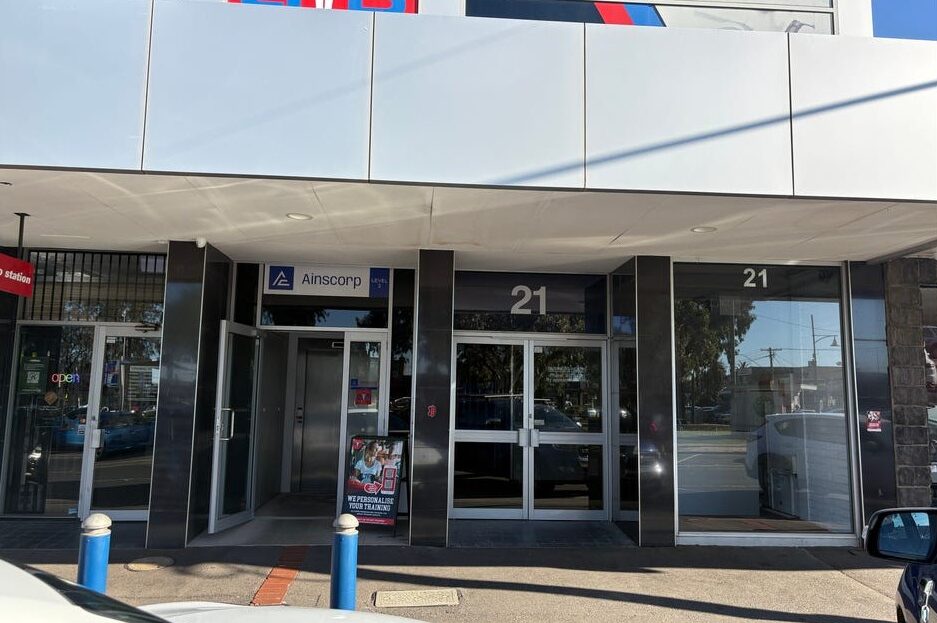 Exterior of 21 Centreway Keilor East office for lease in prime Centreway location