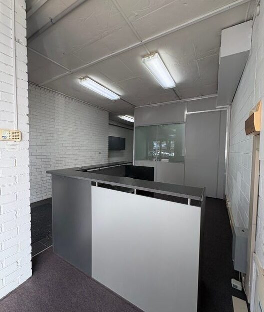 Reception area with partitioned layout . Office or medical consulting space in Keilor East