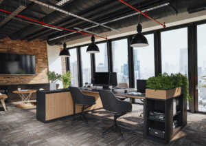 Commercial real estate agency, Homepage